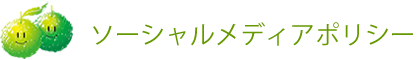 ソーシャルメディアポリシー